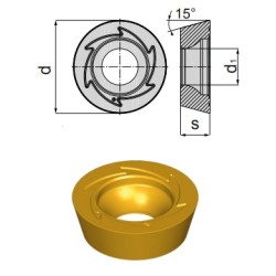 Inserti RDKW 12T3 MOS-MP BCP25M