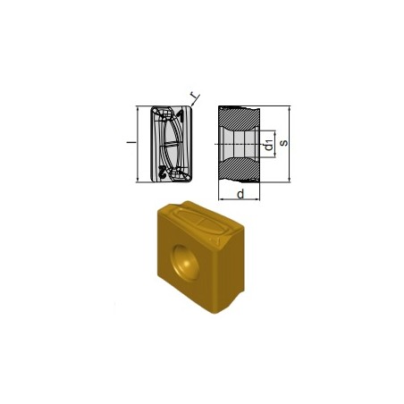 Inserti LNMX 131308 SR-RP BCP35M