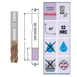 Fresa SMW4401 TI MD Z4 Ø 3 - 25