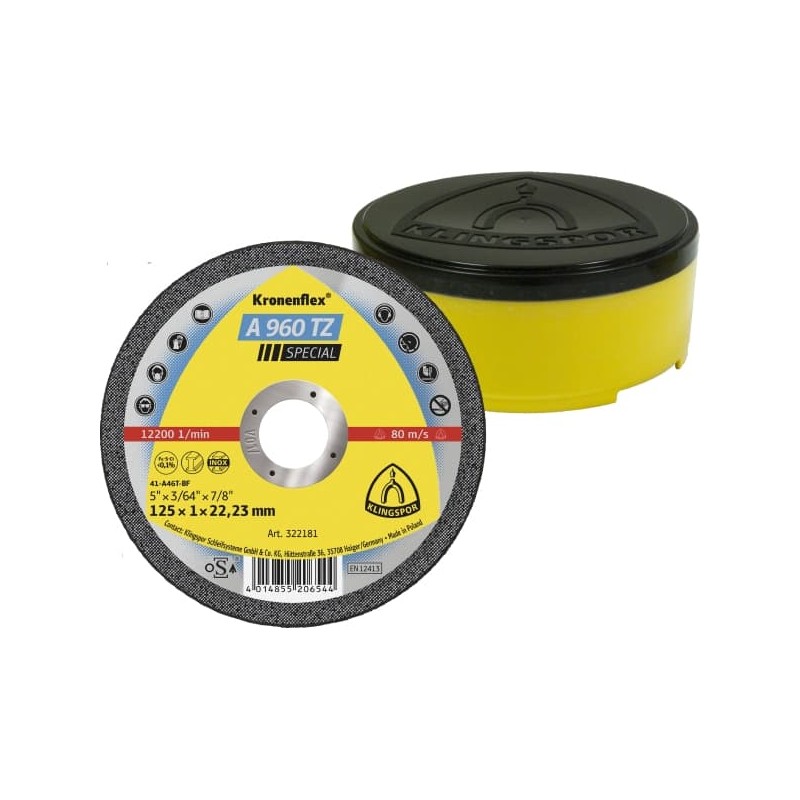 Disco da taglio A 960 TZ Special Ø 125