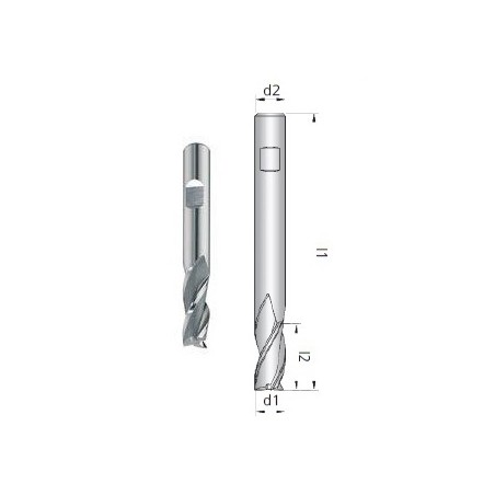 Fresa B2 Z3 HSS-E Co8