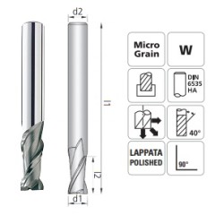 Fresa CBRA2 Z2 Ø 3 - 20