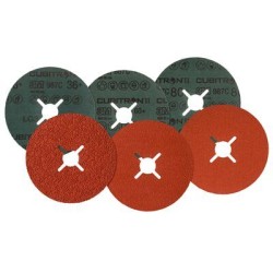 3M Cubitron II 987C Dischi fibrati 115x22 mm gr.80