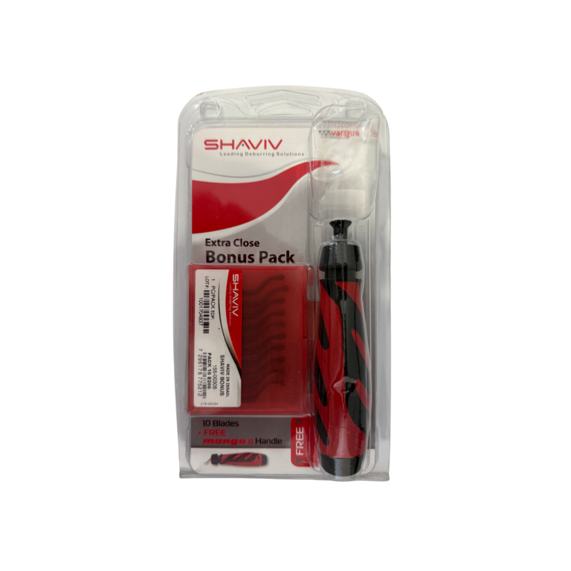 KIT SHAVIV PACK 1 MANICO + 10 LAME E200